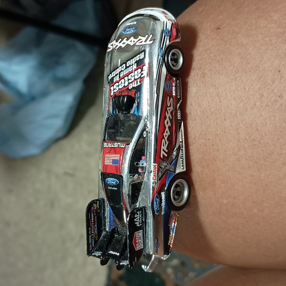 Funny car dragster collectible electric